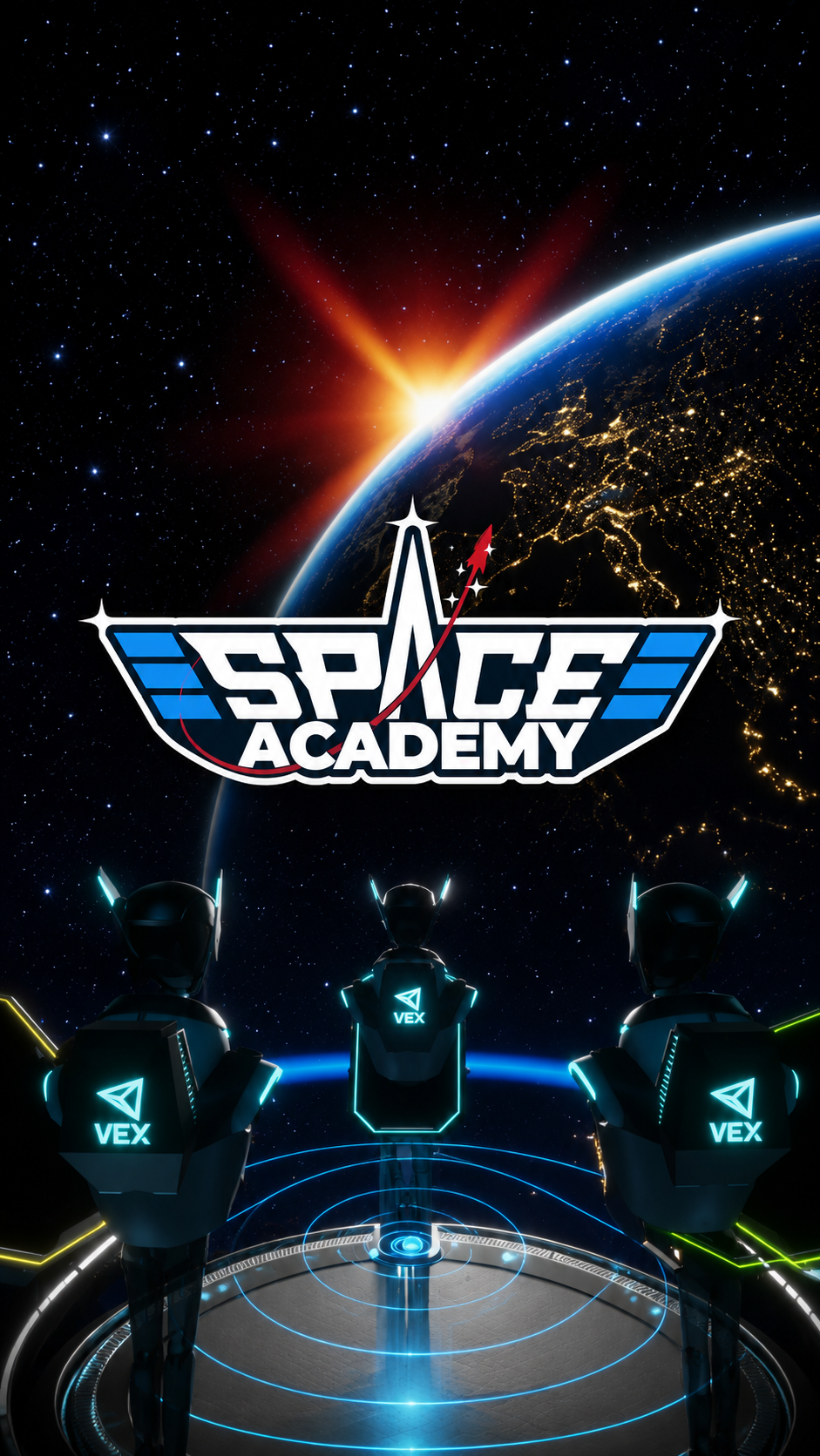 Space Academy game art