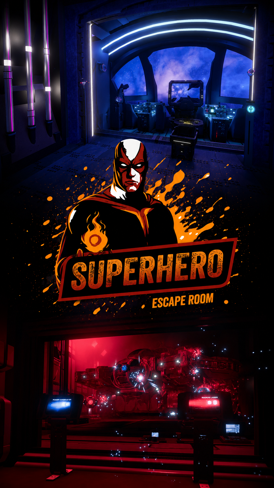 SuperHero game art