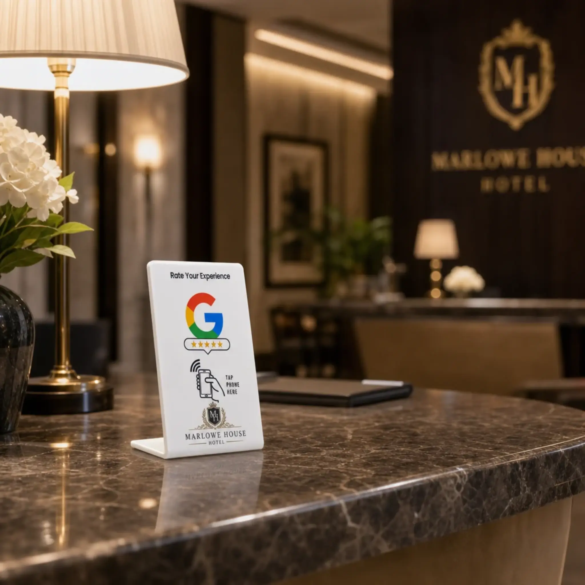 Custom logo Google review stands for businesses