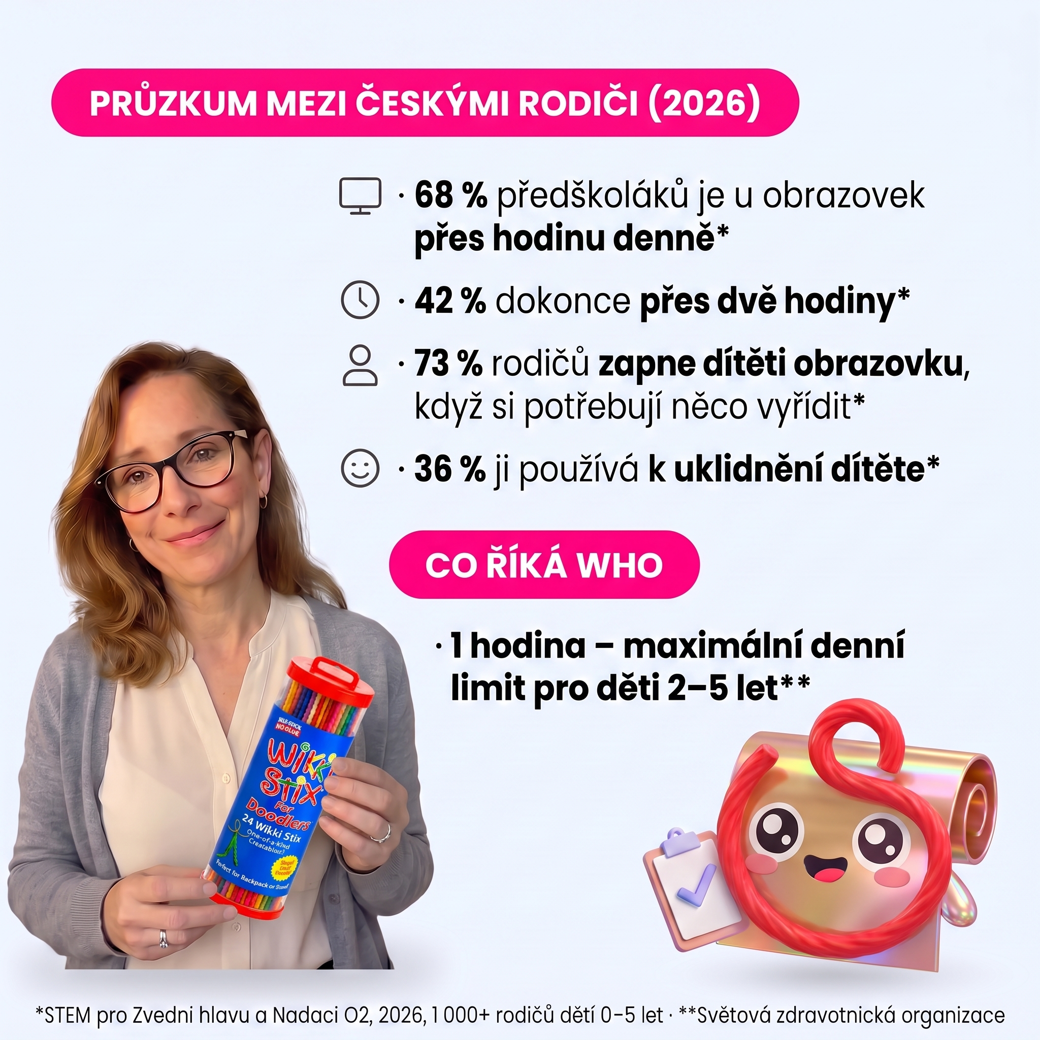 Figurky vytvořené z Wikki Stix