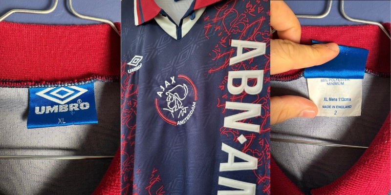 How to Spot a Real Vintage Ajax Shirt (Umbro 90s Guide) | First11
