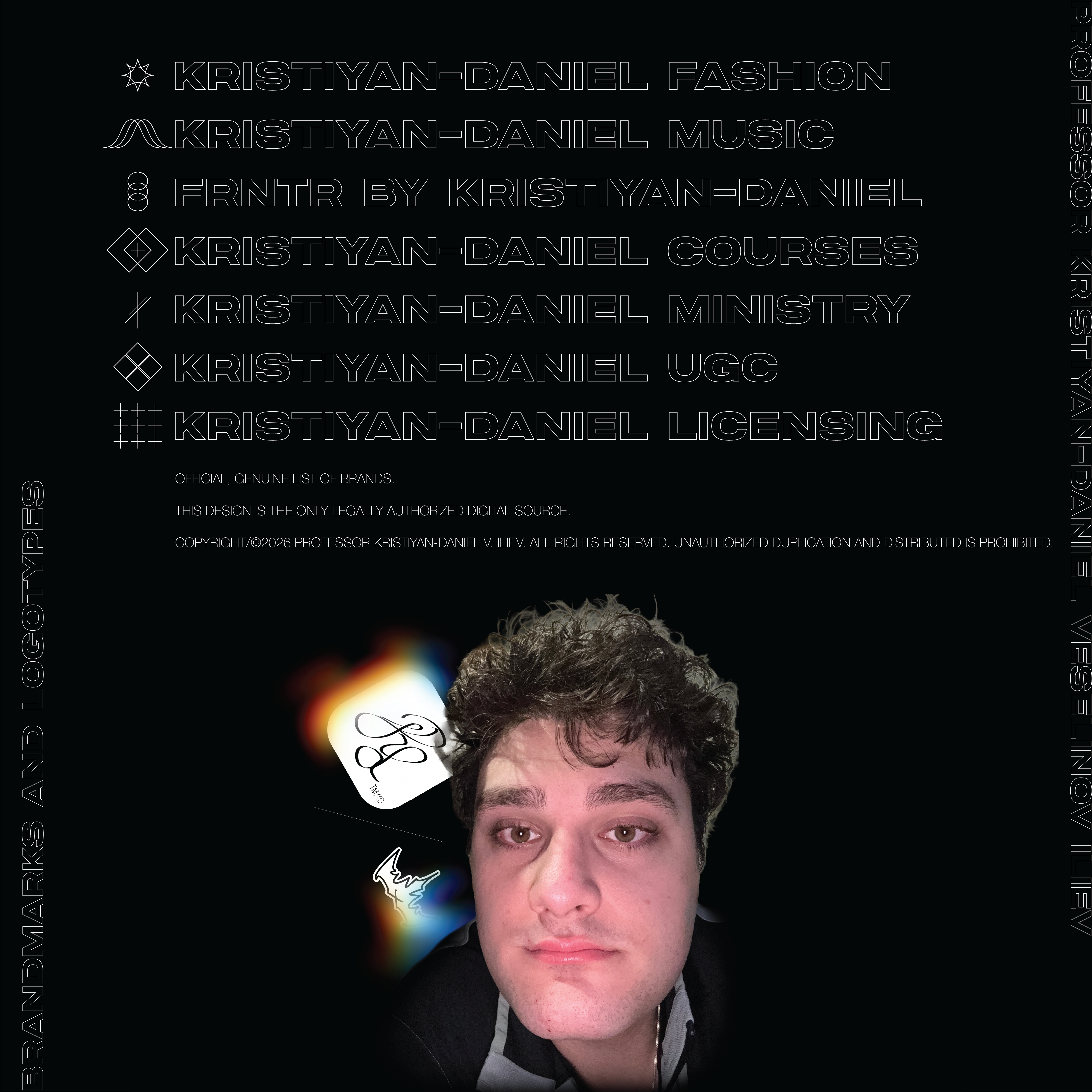 Kristiyan-Daniel brandmarks and logotypes with icons