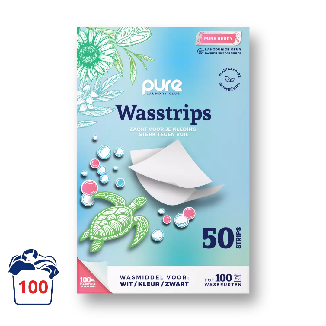 Wasstrips Pure Berry 1 Pak