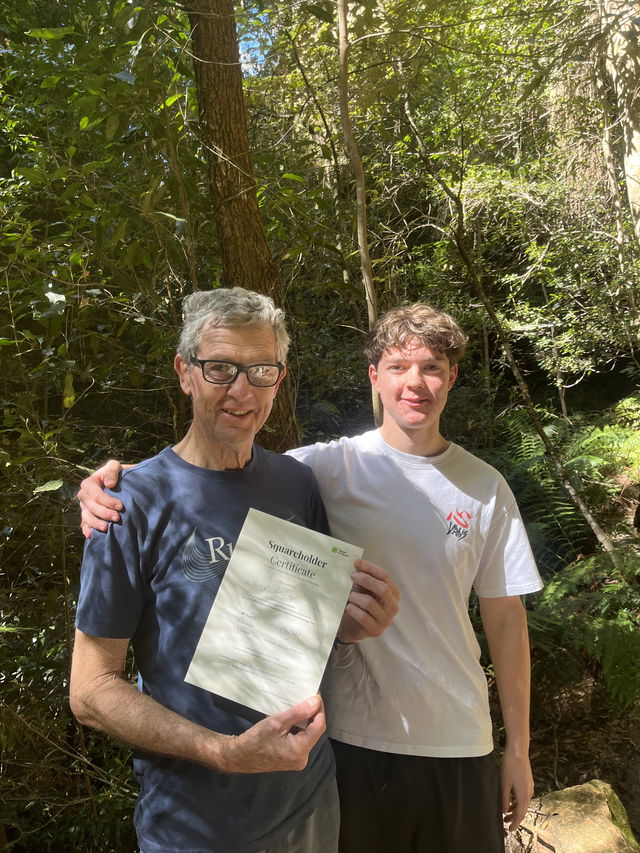 People in the rainforest