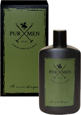 PUR MEN All Over Hair and Body Shampoo 250 ml