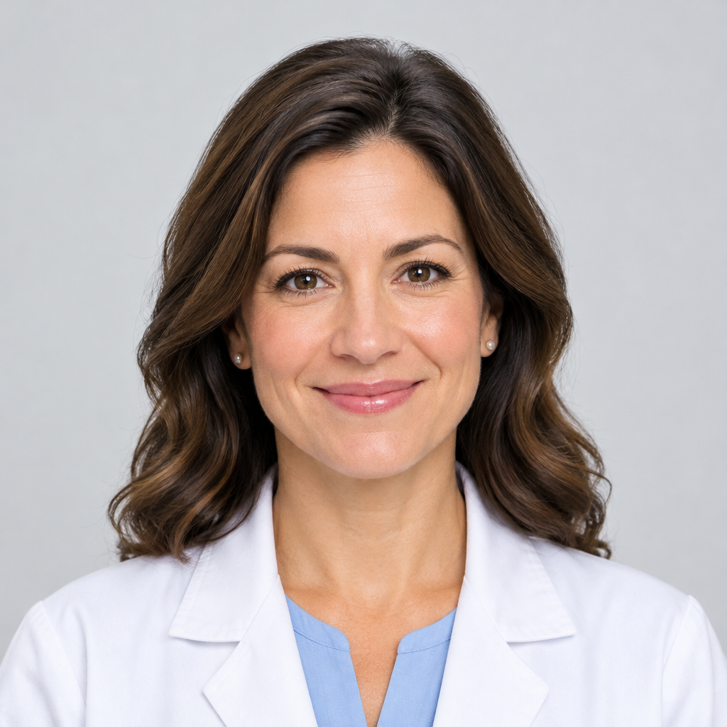 Portrait of Christina S. Herfeld, dermatologist