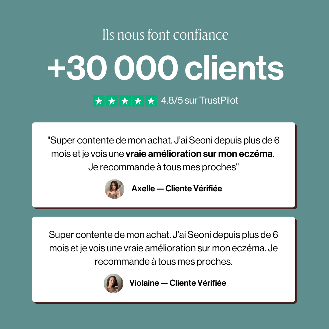 Pommeau filtrant Seoni et résultats de l'étude utilisateurs