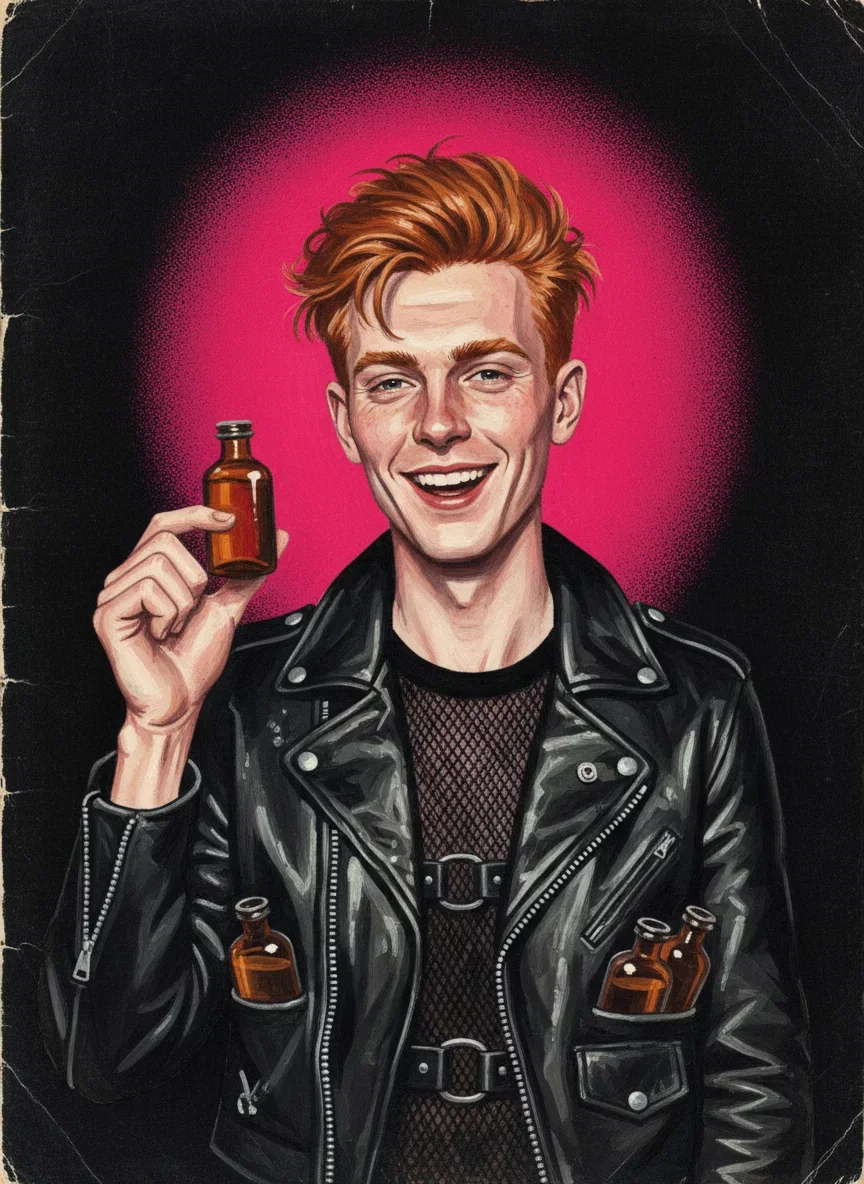 Rush, the poppers twink