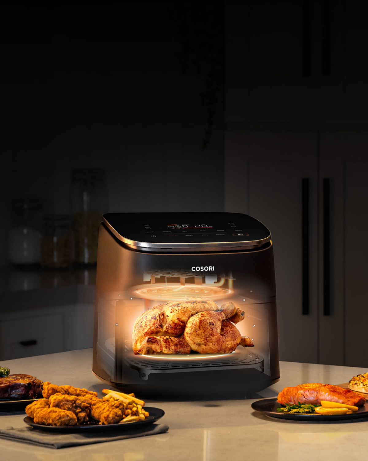 Compact never looked so good! COSORI TurboBlaze™ is here to revolutionize  your kitchen experience. 🔥 #StylishSizzle #sleekdesign #airfryer