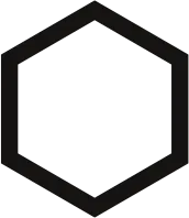 Icône d'hexagone