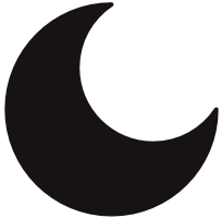 Icône de lune