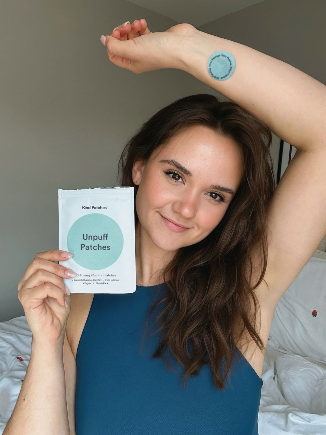 Plus One Patch Unpuff Patches – Natural Digestive & Bloat Relief Patch – Kind Patches