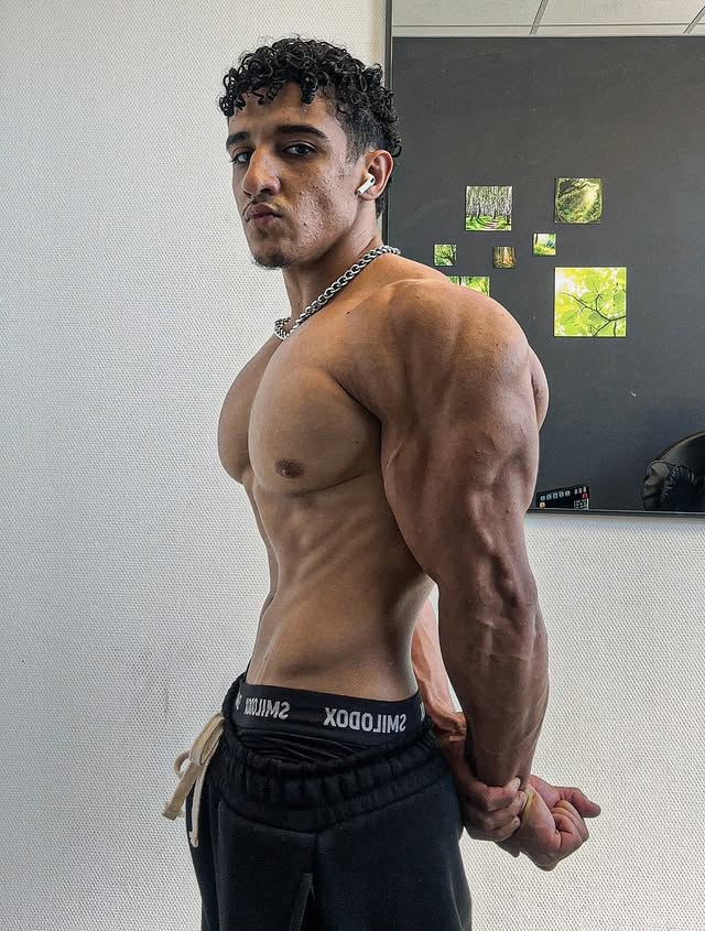Goku, founder of GX1, showing his upper body