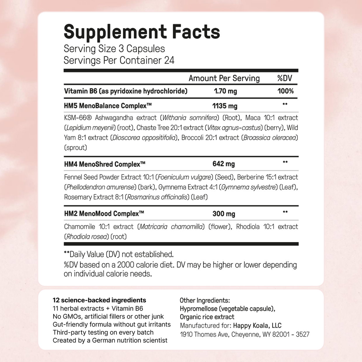 Supplement Facts
