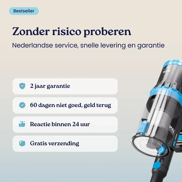 cleanwise rita uitproberen zonder risico