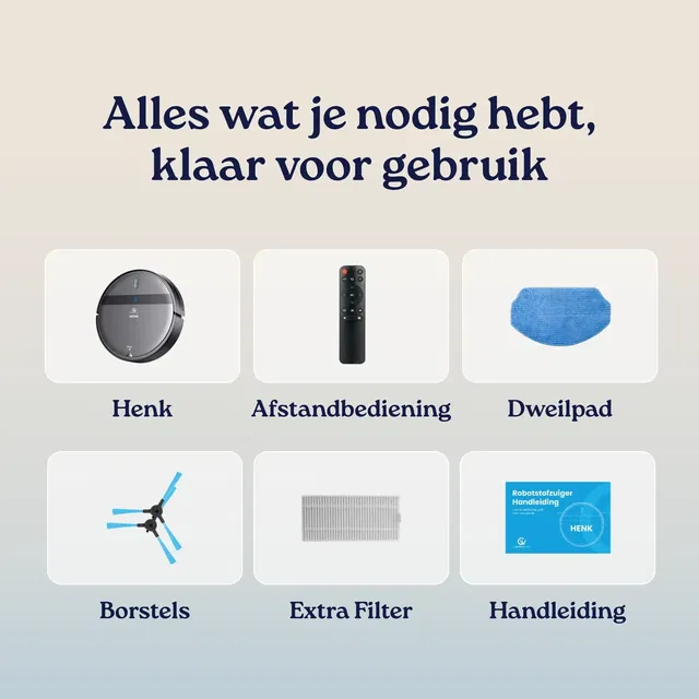 cleanwise henk onderdelen inbegrepen