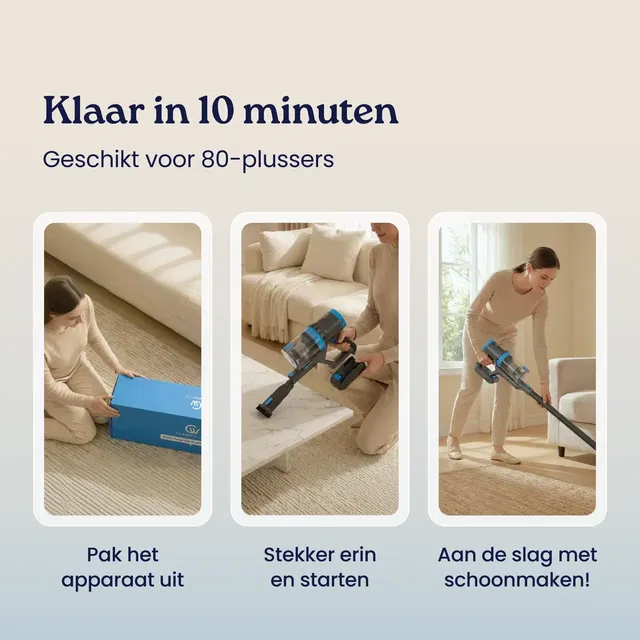 cleanwise rita klaar voor gebruik in 10 minuten
