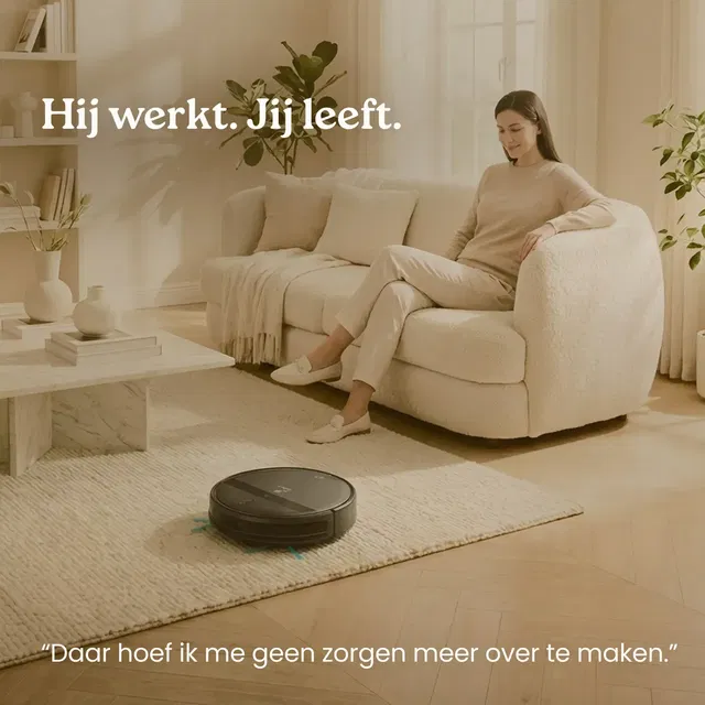 henk stofzuiger werkt zelfstandig