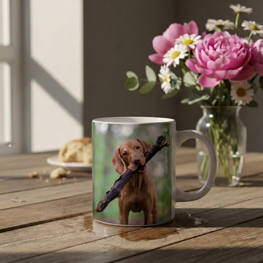 Personalisierte Tasse als Geschenk fürHundebesitzer