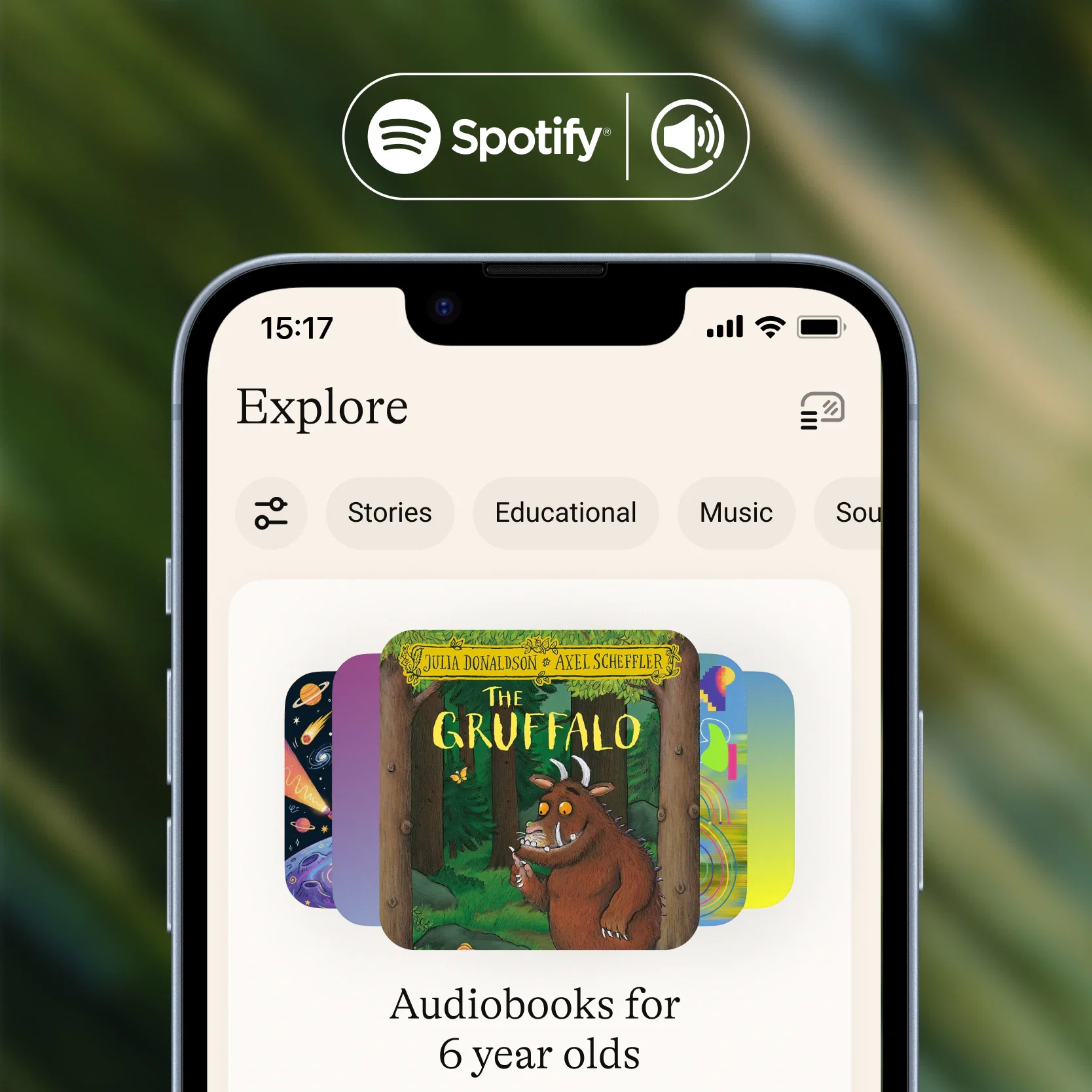 Choosing content in the NODI app