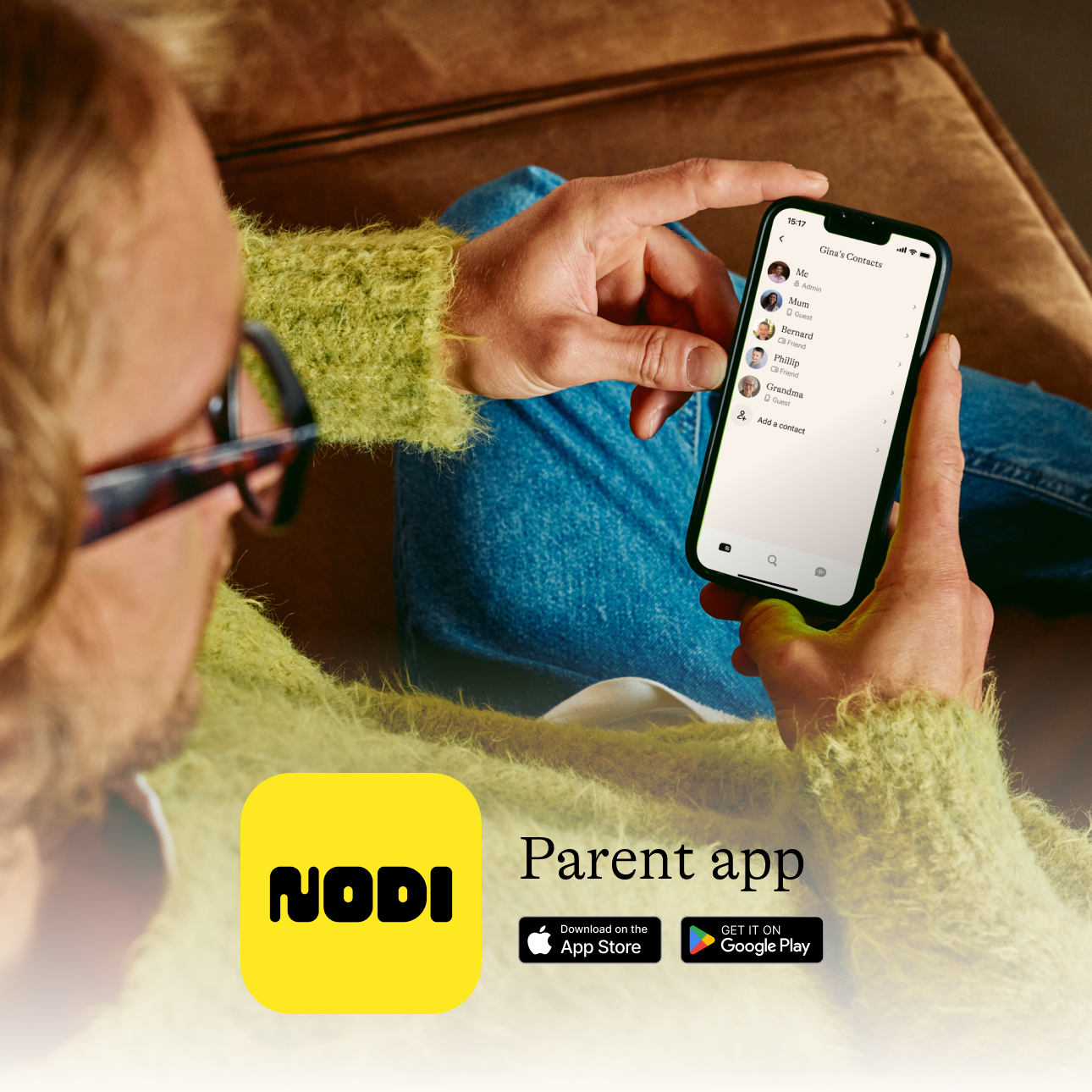 The NODI parent app