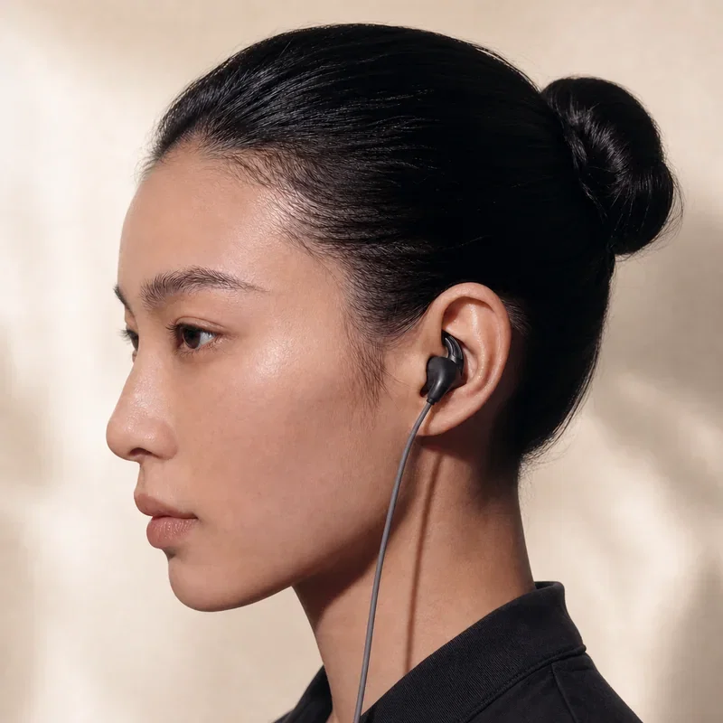 Wear the WONZ taVNS ear electrode correctly