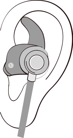 Illustration of ta-VNS ear electrode contact in the ear