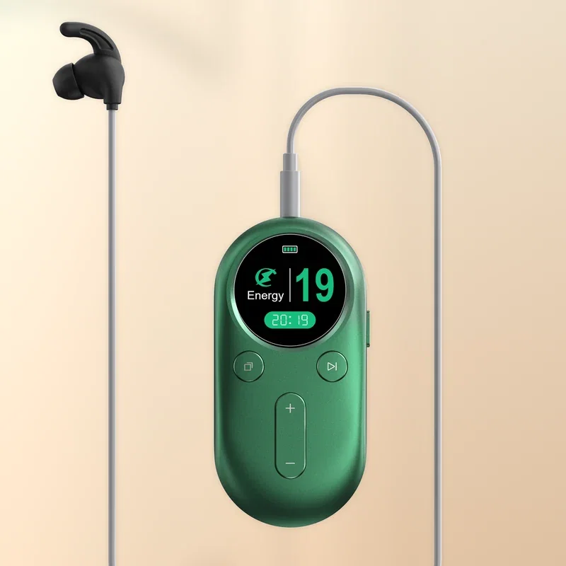 Select mode on the WONZ taVNS device screen
