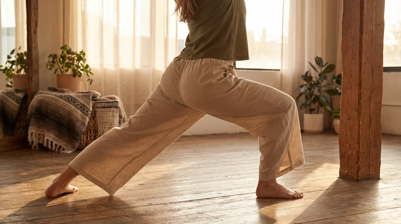 WONZ app yoga class wellness screen