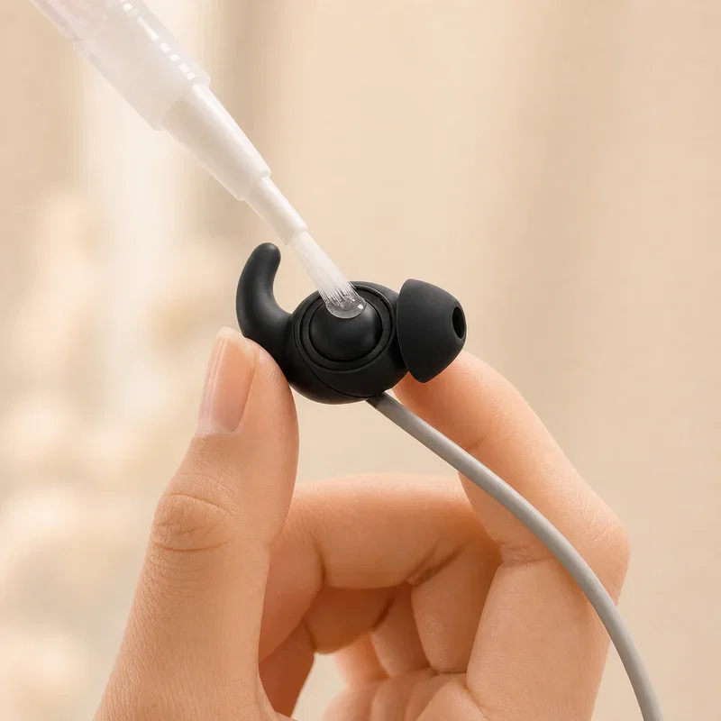 Apply gel to the WONZ taVNS ear electrode before use