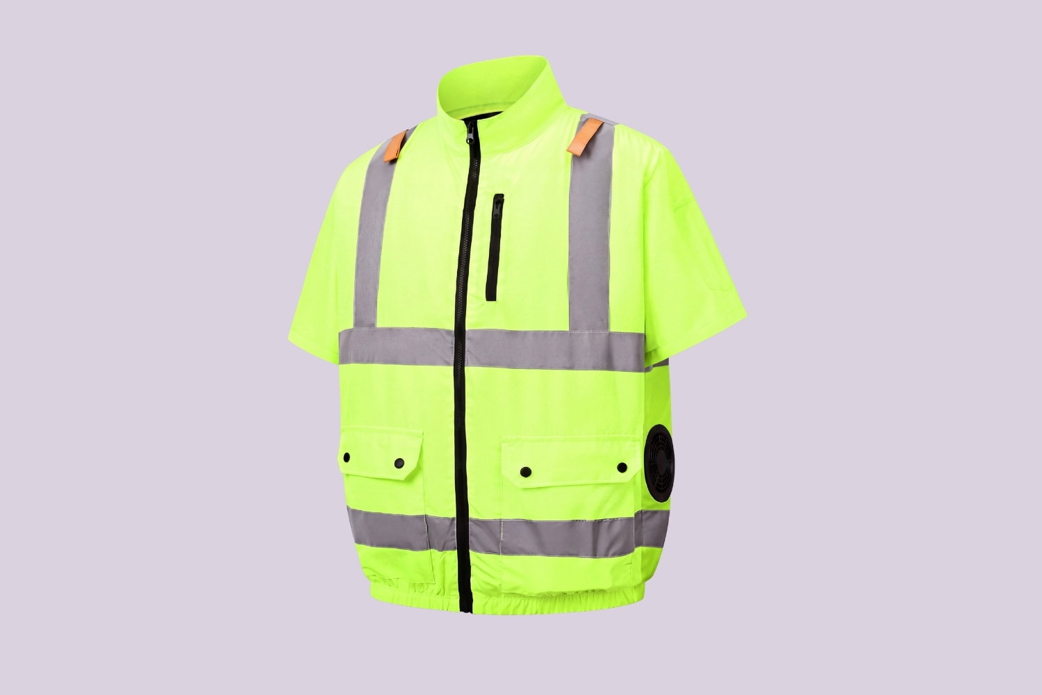 Site Chill V2 fan tee in hi-vis yellow