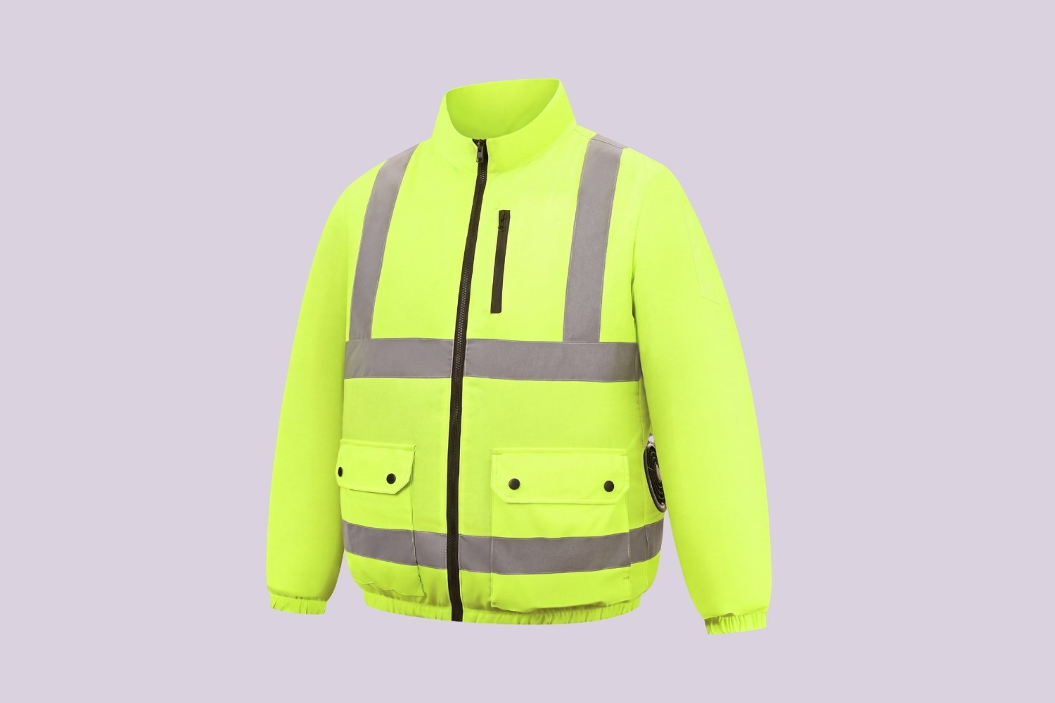 Site Chill V2 fan long sleeve in hi-vis yellow