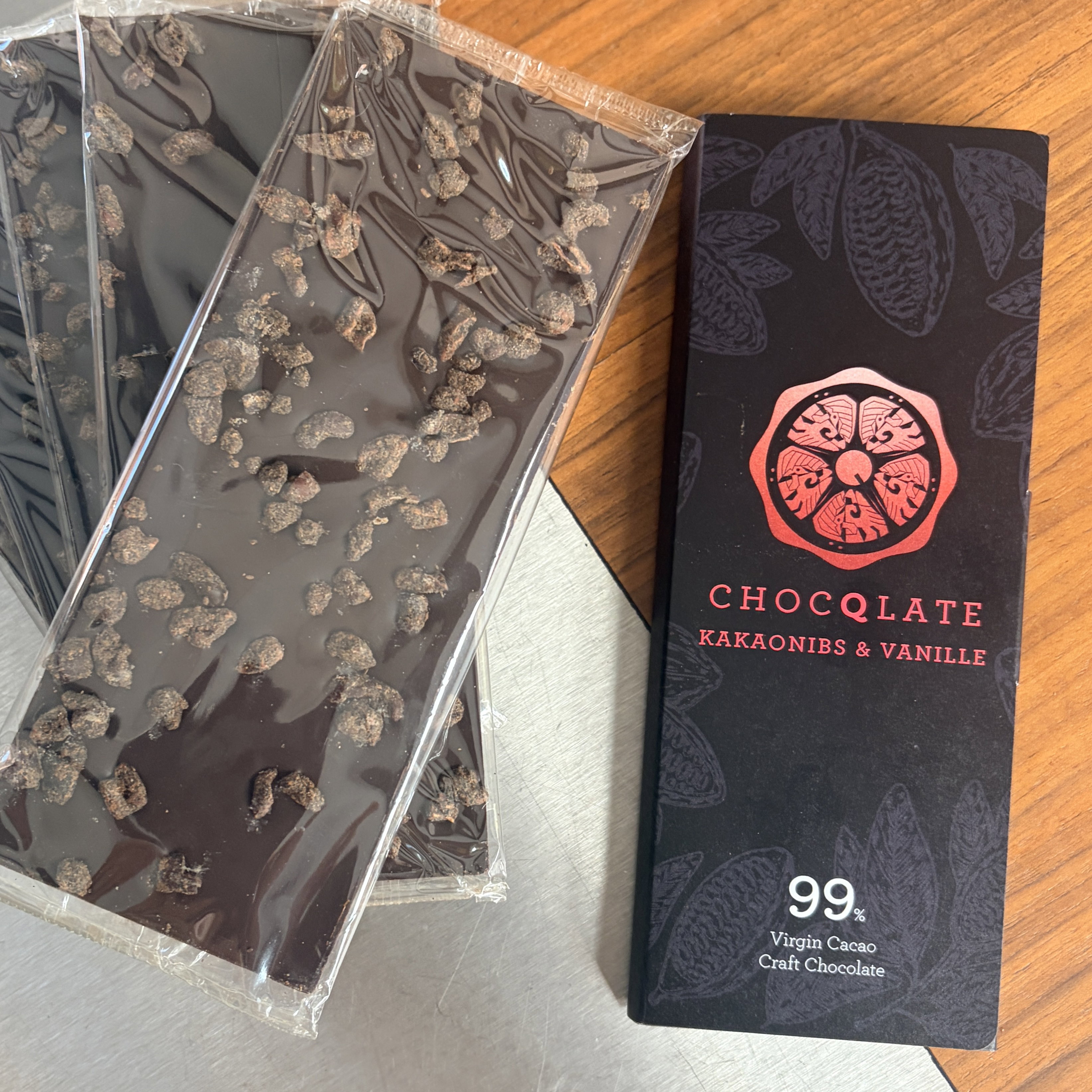 CHOCQLATE Refill – Tafeln im Refill neben der CHOCQLATE Schatulle