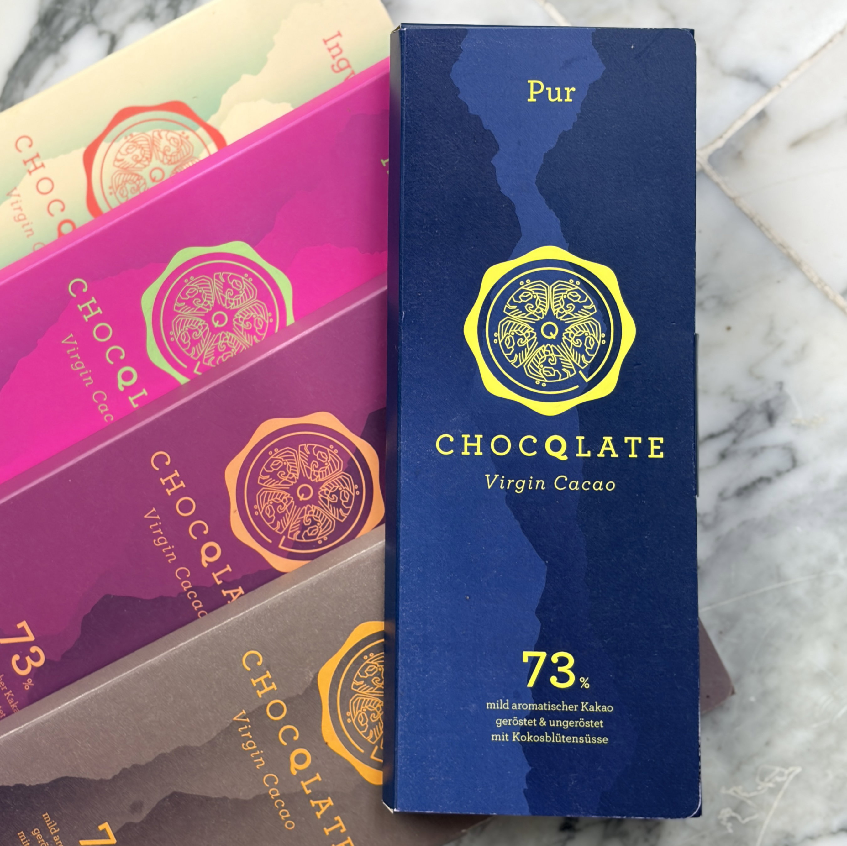 Pur 73 % — bio Schokolade mit Virgin Cacao