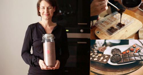 Die Gründerin von CHOCQLATE