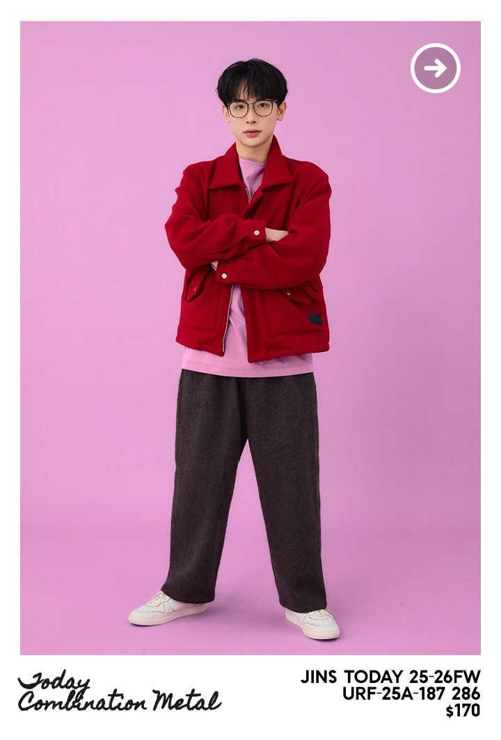 Jinashページ JINS TODAY 25FW