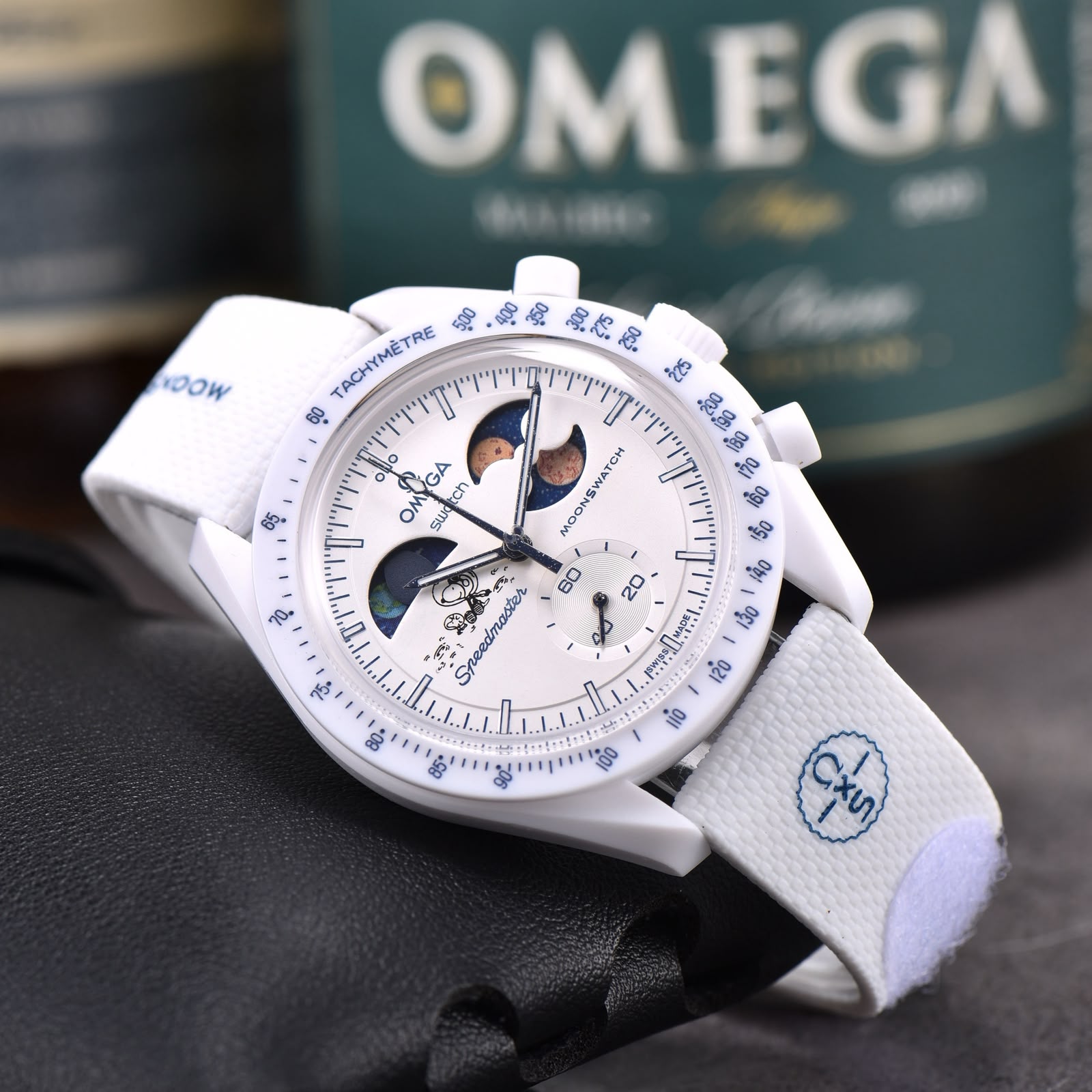OMEGA x Swatch Bioceramic MoonSwatch in white