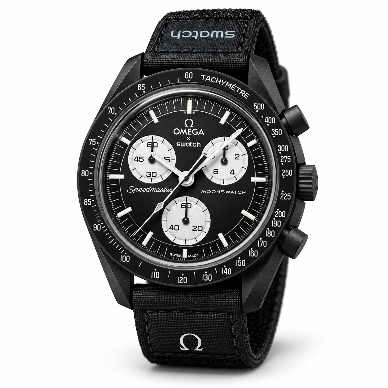 OMEGA x Swatch Bioceramic MoonSwatch in black