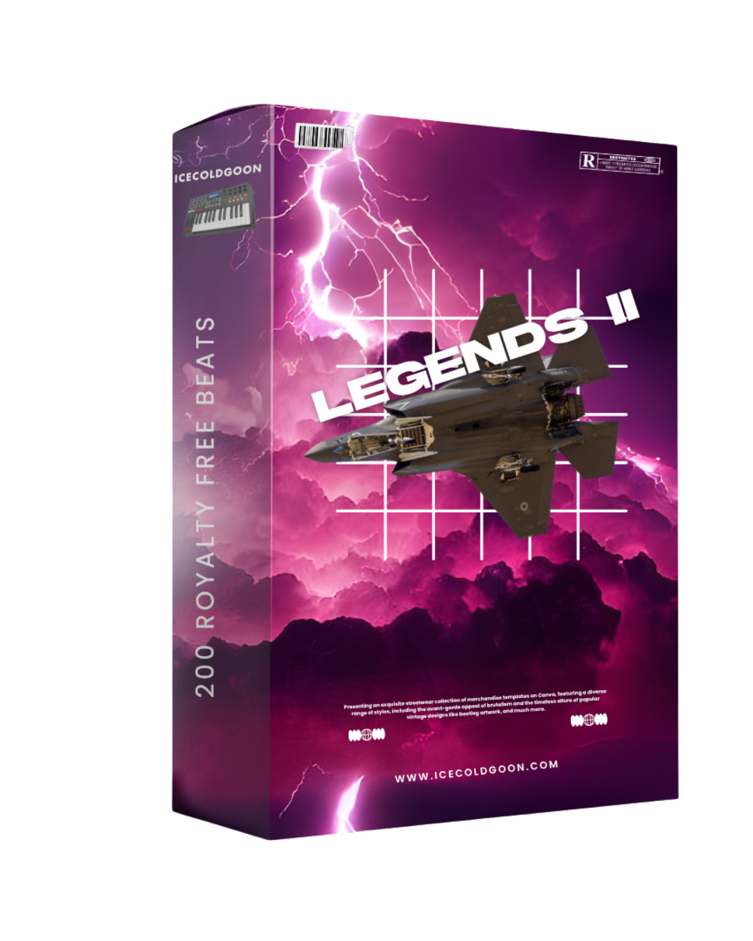 Legends II — 200 Royalty Free Beats product box