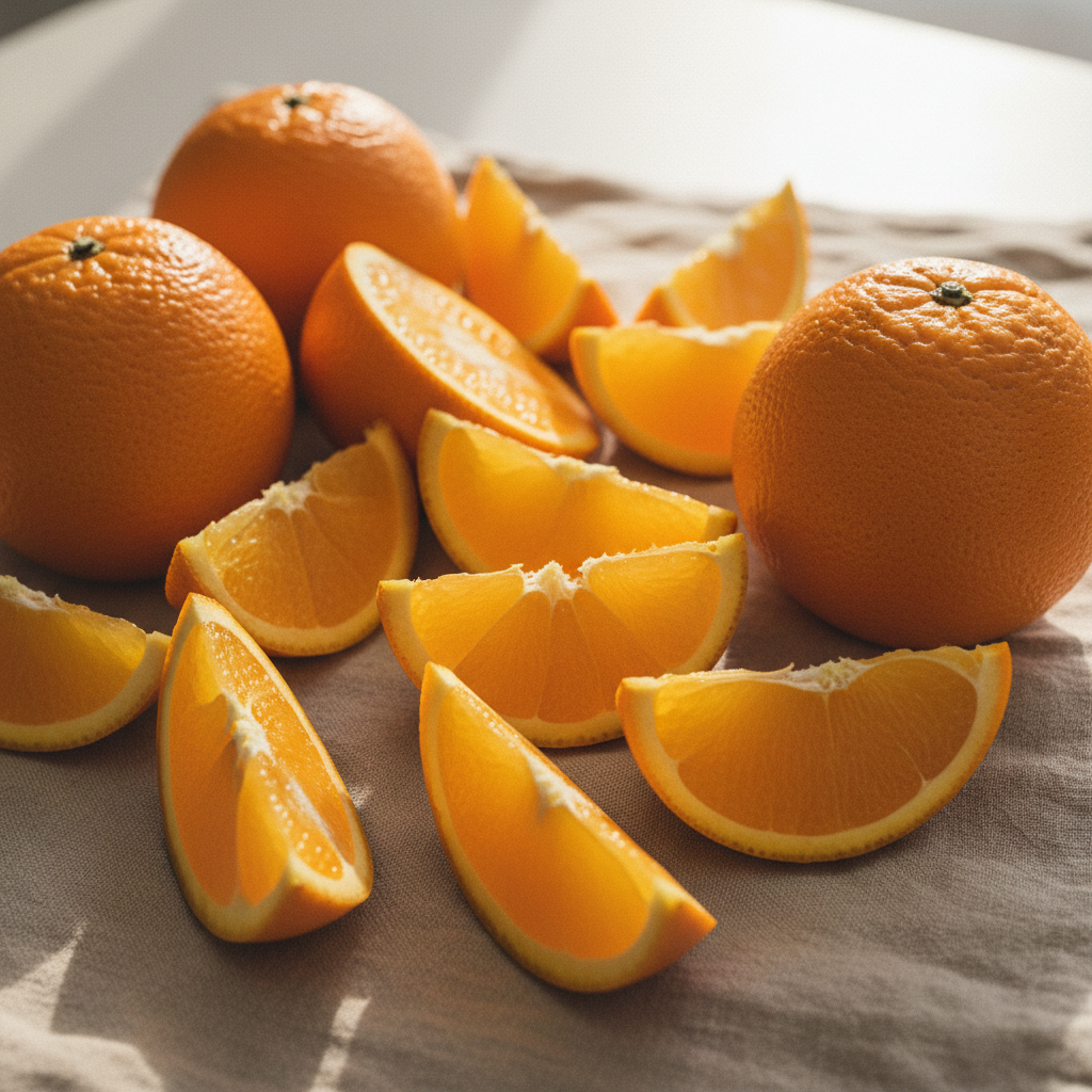 Sweet orange top notes