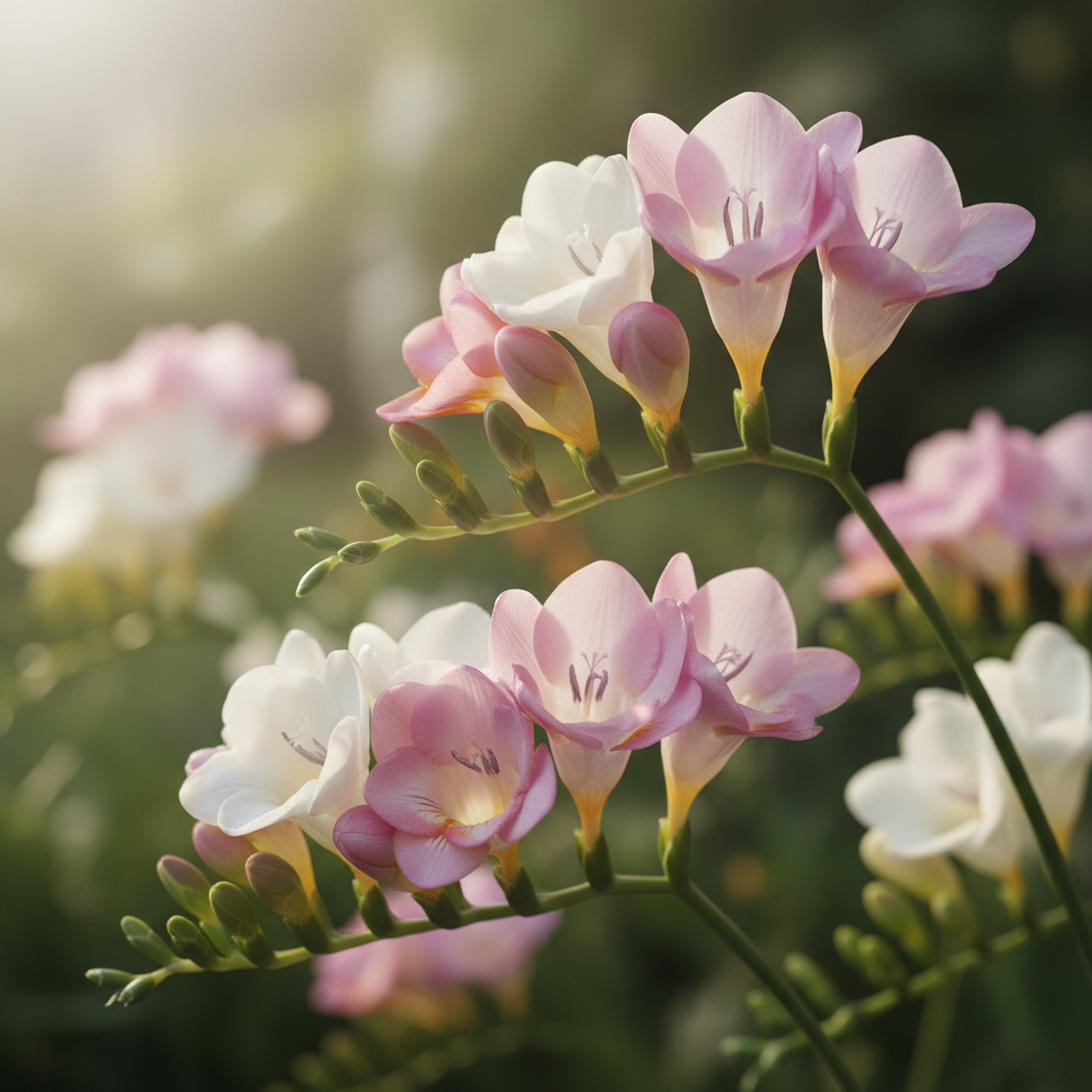 Freesia heart notes