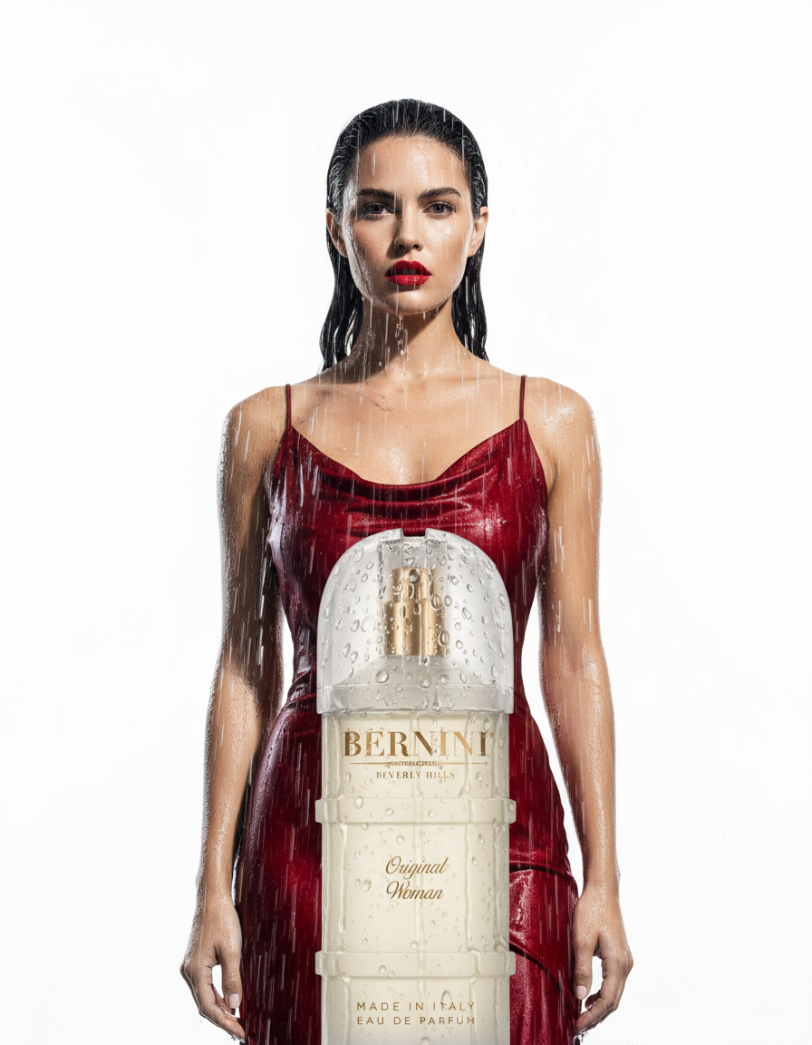 Bernini Original Woman eau de parfum beaded with rain