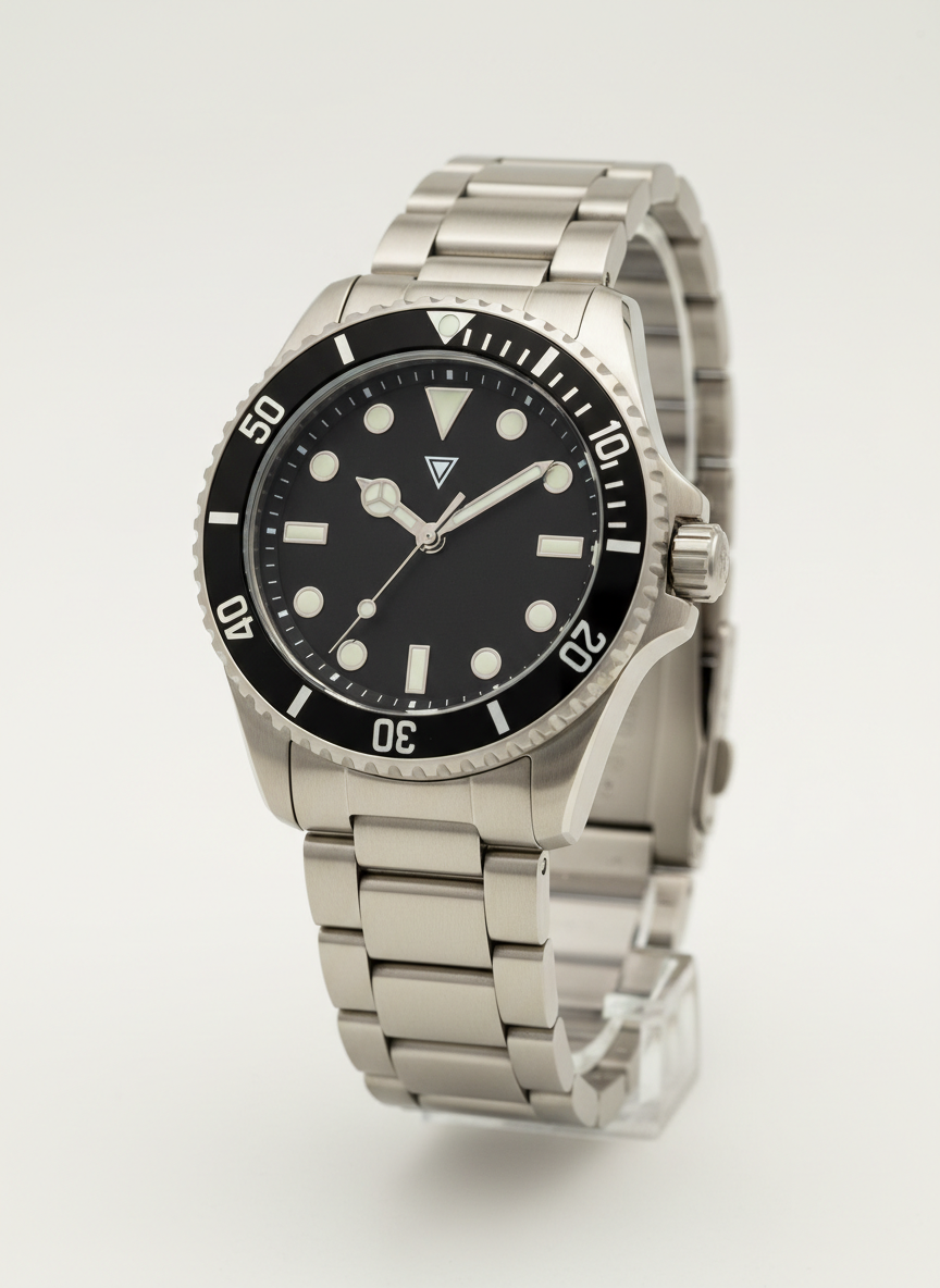 Steel bracelet watches