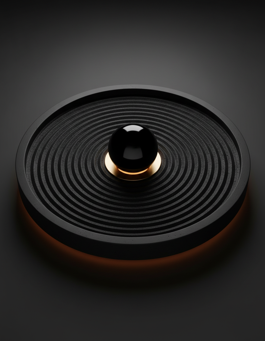 Blurred teaser of the upcoming Obsidian Eclipse Edition desk zen garden