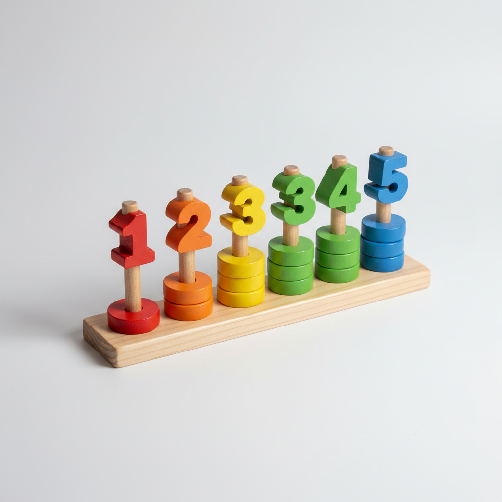 Wooden Math Set