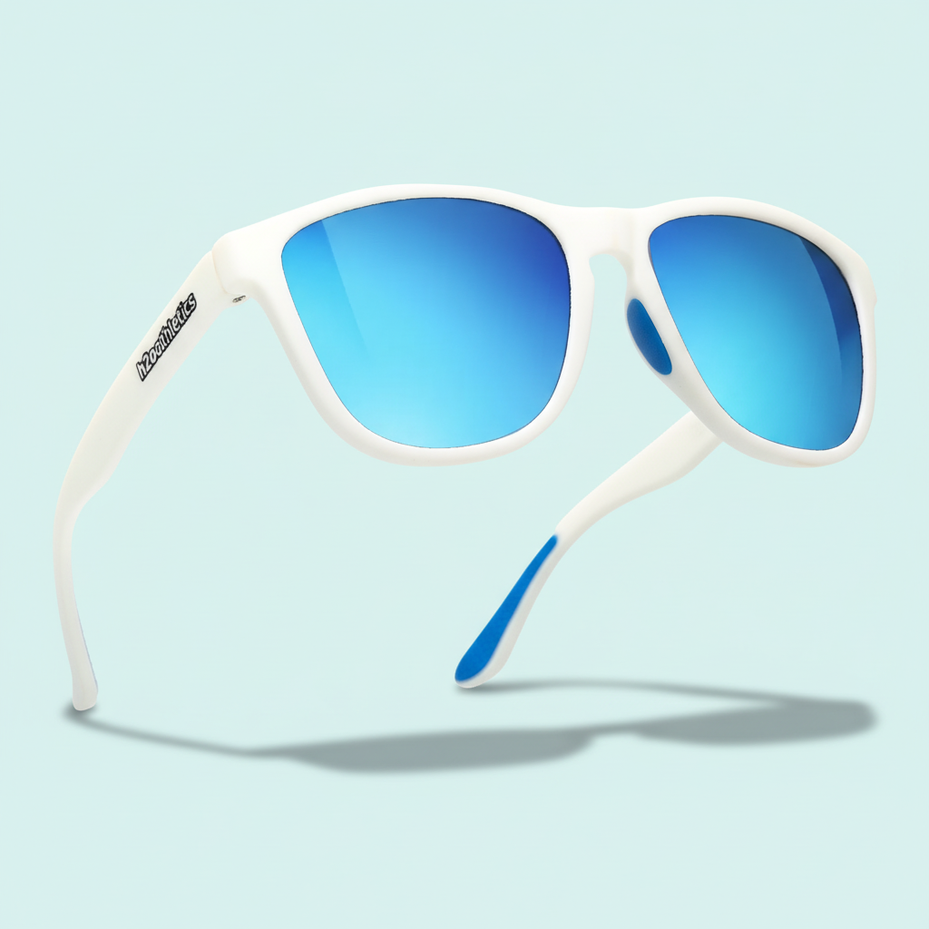 Clear Blue floating polarized sunglasses