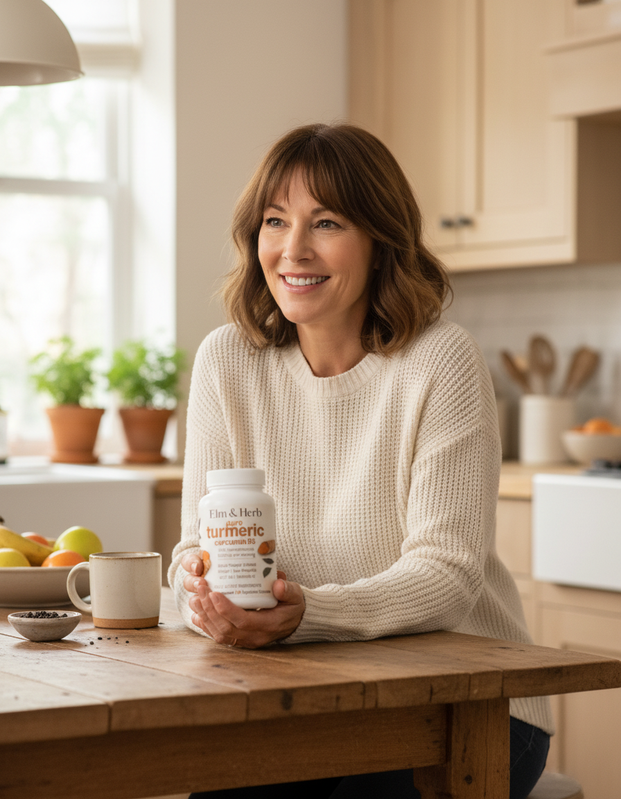 Sarah M. with Elm & Herb turmeric