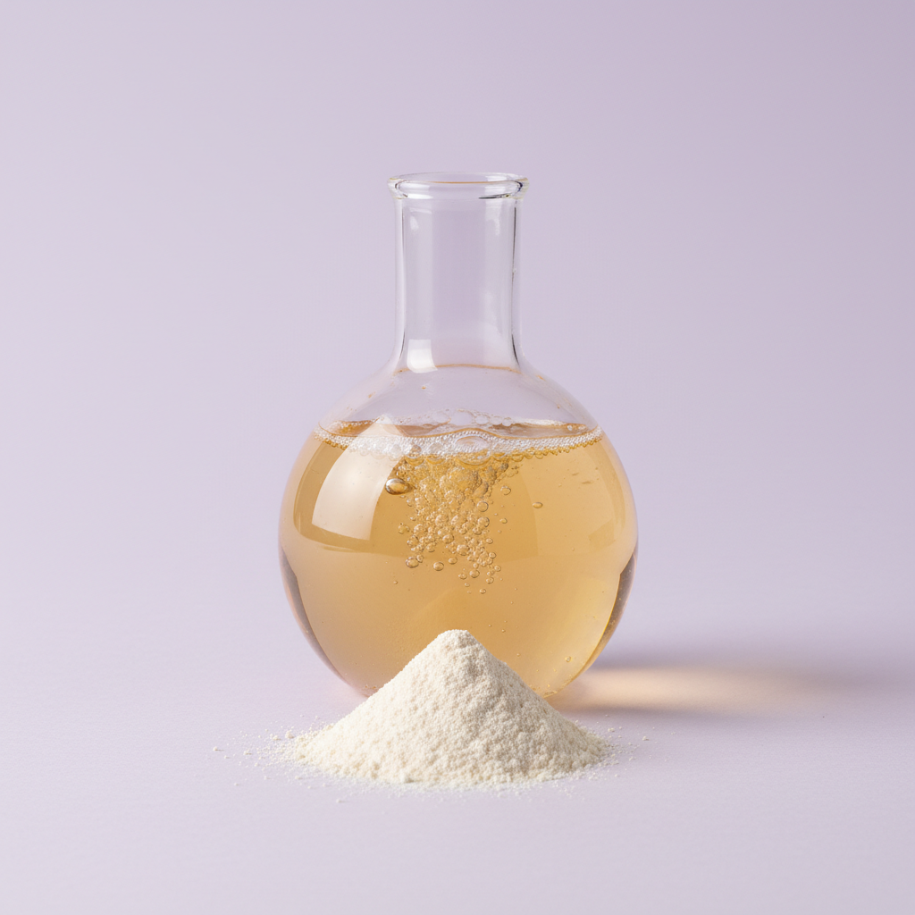 Ampolla di fermentazione naturale con polvere postbiotica