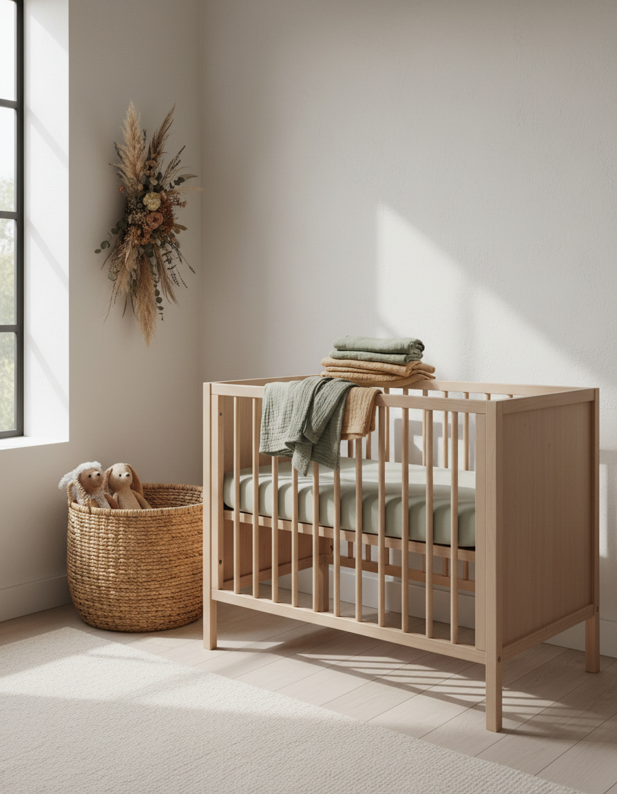 Chambre de bébé paisible