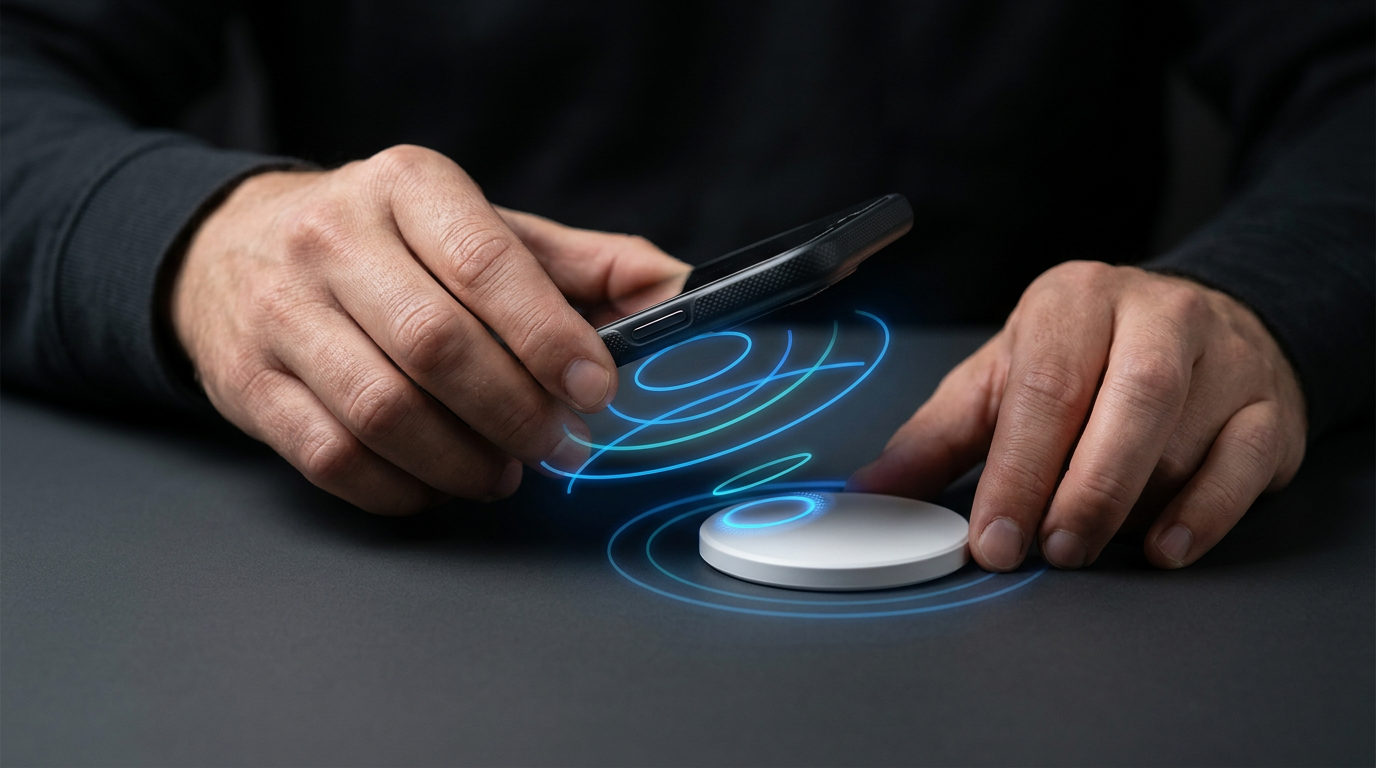 Phone not reading an NFC tag because the Tap position is misaligned